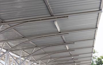 installing Howey metal roofing